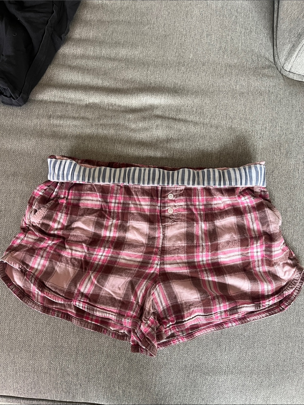 Aerie plaid sleep shorts